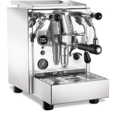 ACM Milano Homey Shot Timer Siebtr&auml;ger Espressomaschine Zweikreiser Edelstahl