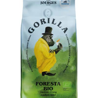 Gorilla Foresta BIO 1kg ganze Bohnen 100 % Arabica Mondberge