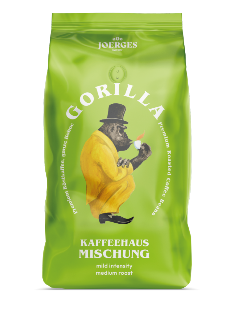 Gorilla Kaffeehaus Mischung 1kg Kaffee ganze Bohnen