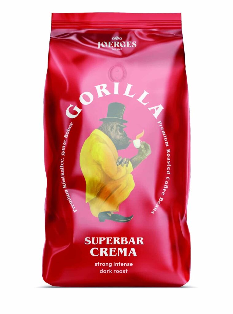 Gorilla Espresso Super Bar Crema 1kg ganze Bohnen