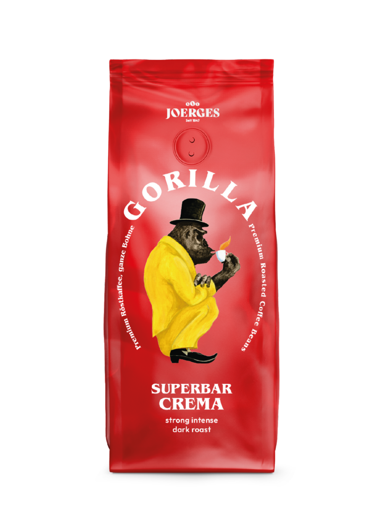 Gorilla Espresso Super Bar Crema 250g ganze Bohnen Testpackung
