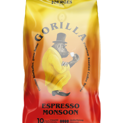 Gorilla Espresso Monsoon 1kg ganze Bohnen STRONG KICK