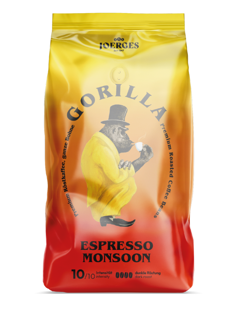 Gorilla Espresso Monsoon 1kg ganze Bohnen STRONG KICK