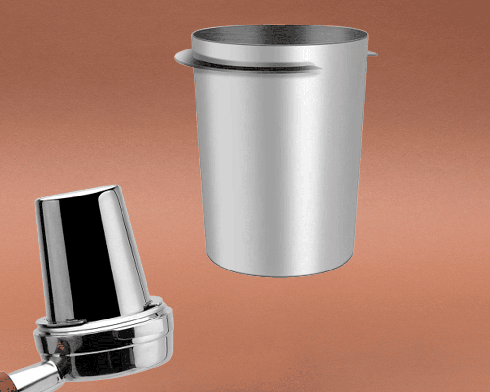 Kaffee Siebträger Dosierbecher 58mm Edelstahl für Siebträger