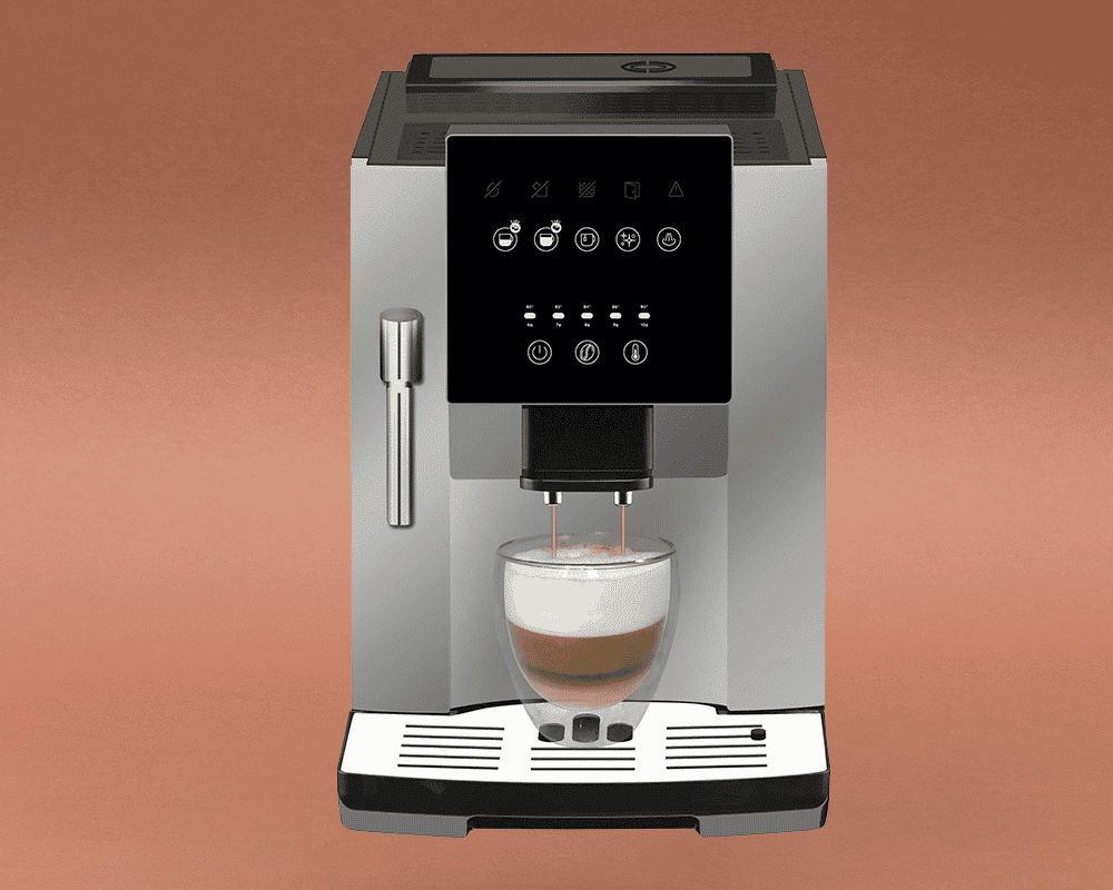 Acopino Napoli Kaffeevollautomat mit Milchschaum für Privat & Gewerbe