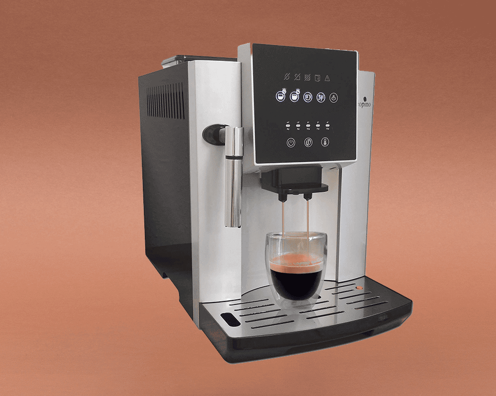 Acopino Napoli Kaffeevollautomat mit Milchschaum für Privat & Gewerbe – Bild 2