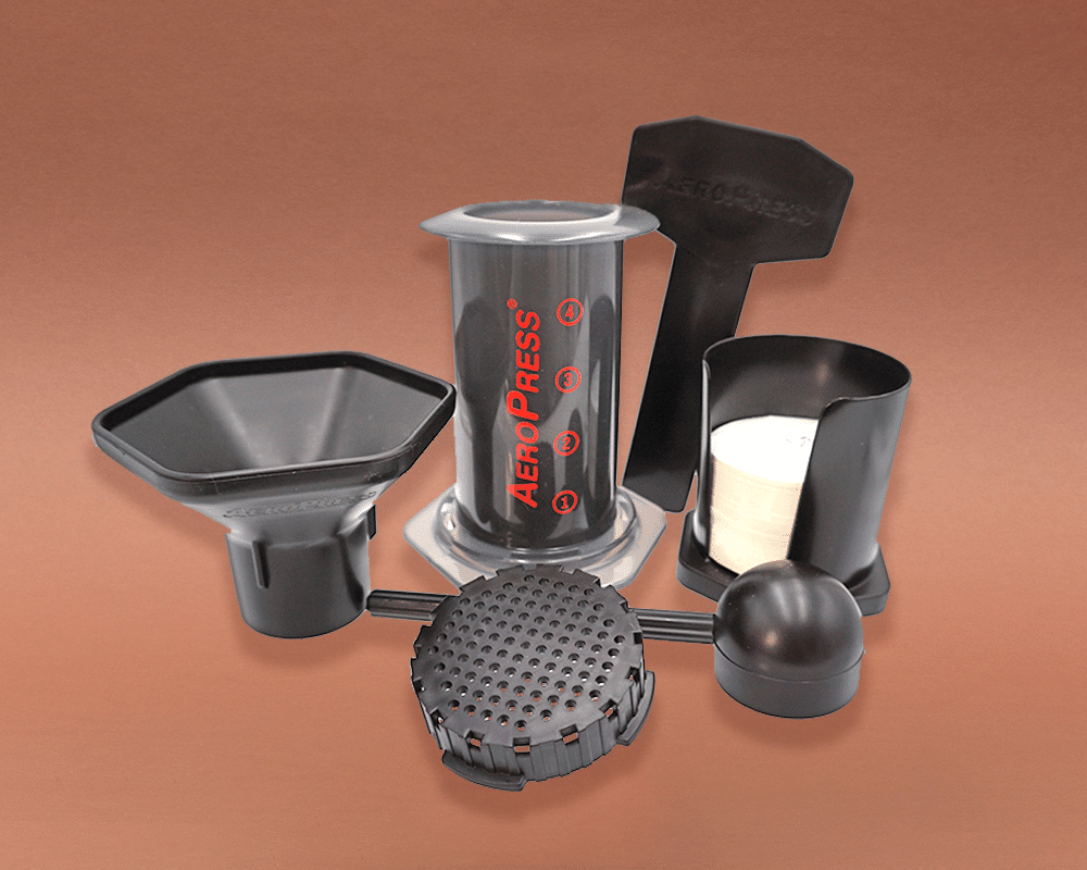 AeroPress Kaffeebereiter Handpresse Kaffeepumpe SET – Bild 2