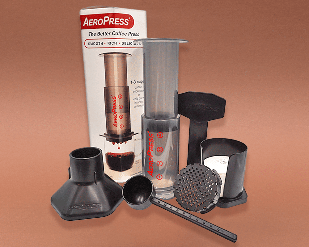 AeroPress Kaffeebereiter Handpresse Kaffeepumpe SET