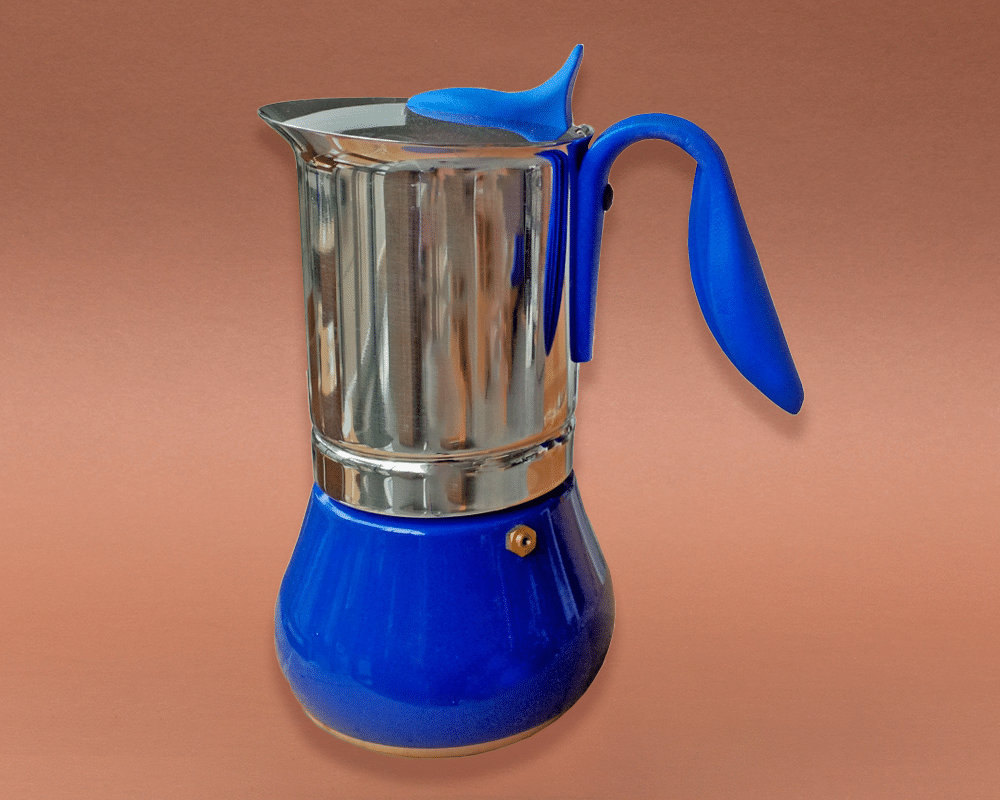 G.A.T. Allegra Espressokocher Mokkakocher für 10 Tassen verschiedene Farben – Bild 4