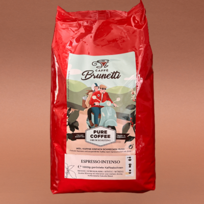 Caffè Brunetti gusto intenso Espresso 1kg ganze Bohnen