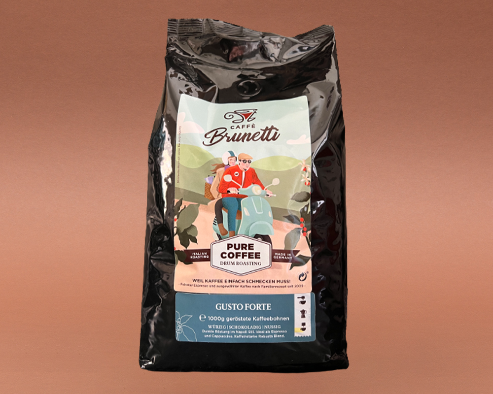 Caffè Brunetti Espresso & Kaffee Delizioso 3kg Probierset ganze Bohnen – Bild 5