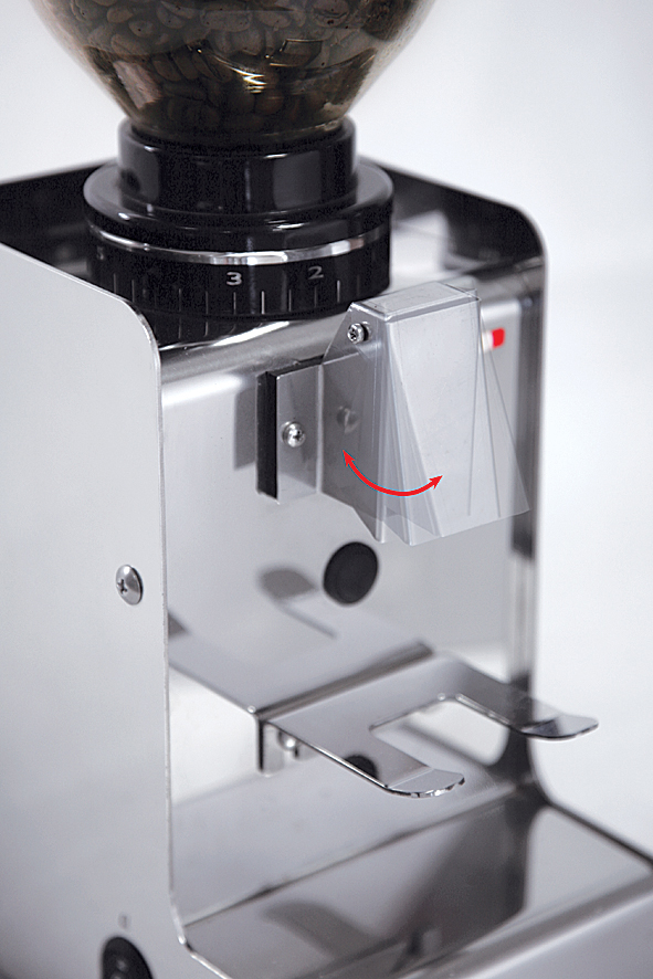 Quickmill EVO.060 elektrische Kaffeemühle Edelstahl mit Dopplerfunktion – Bild 2