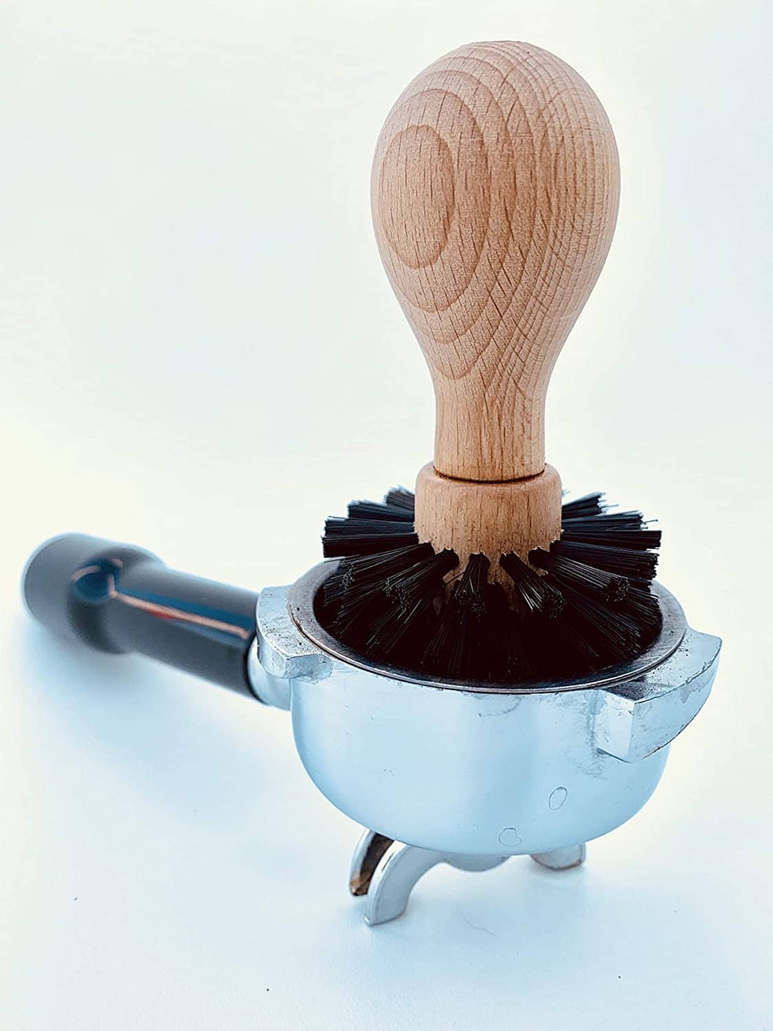 Siebträgerbürste aus natürlichen Materialien – Bild 2