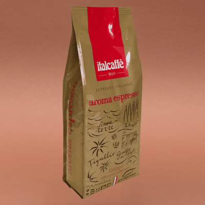 Italcaffé Aroma Espresso Espressobohnen 1kg Kaffeebohnen