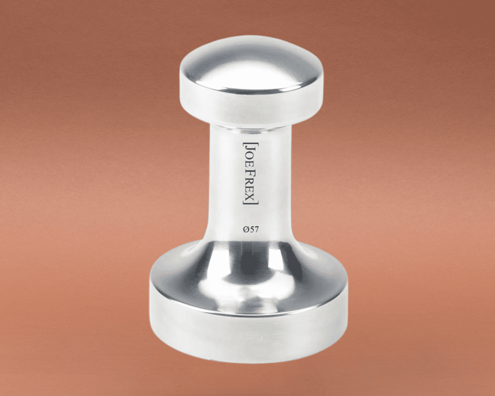 Joe Frex Tamper Metall Alu 57 mm (z.B. für Lelit, La Pavoni, Isomac Maschinen)