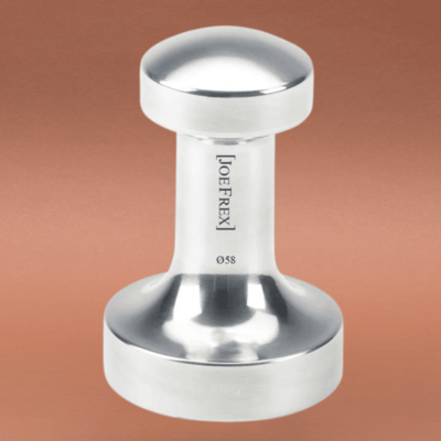 Joe Frex Tamper Metall Alu 58 mm (z.B. für Isomac, La Pavoni, Quickmill Maschinen)