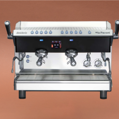 La Pavoni Desiderio 2V 2 gruppige Siebträger Kaffeemaschine Espressomaschine
