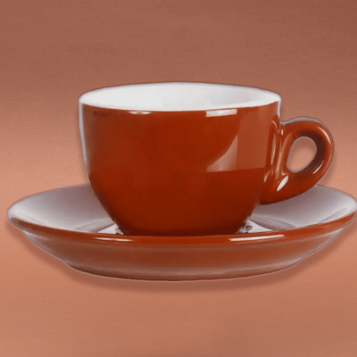 Nuova Point Sorrento 62ml Espresso Tasse BRAUN Dickwandig