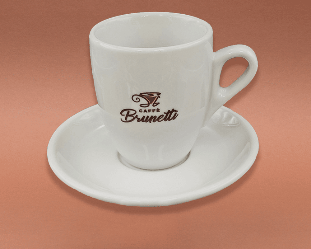 Caffé Brunetti Espressino Tasse Dickwandig Nuova Point Palermo