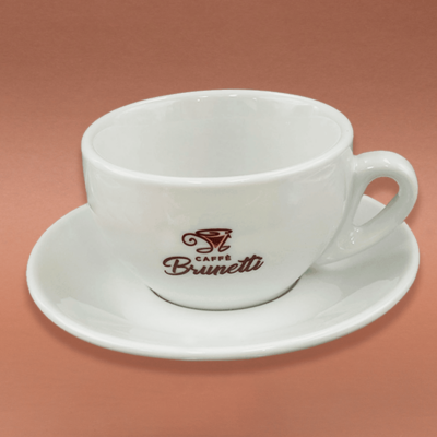 Caff&eacute; Brunetti dickwandige Latte & Kaffee Tasse 290 ml Nuova Point Palermo