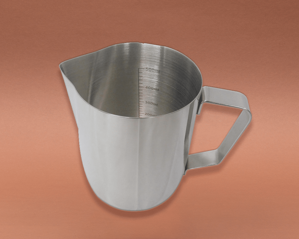 Acopino Milchkännchen Barista in Edelstahl 500ml – Bild 2