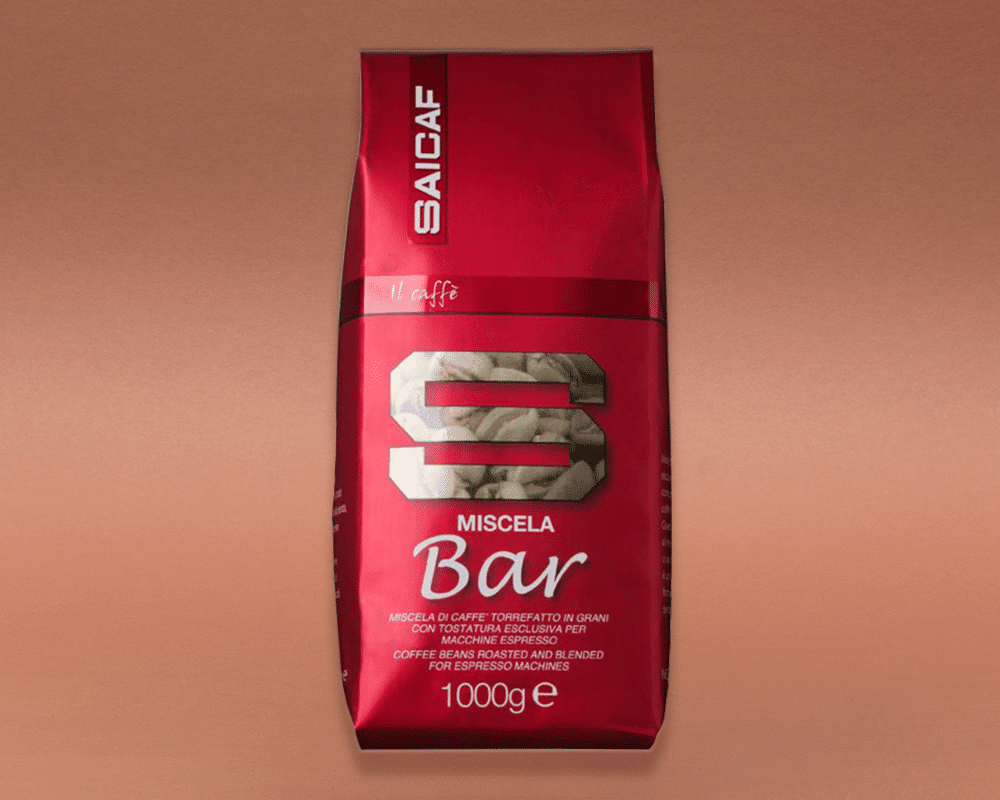 Saicaf BAR Espresso Kaffee aus Bari 1kg Bohnen