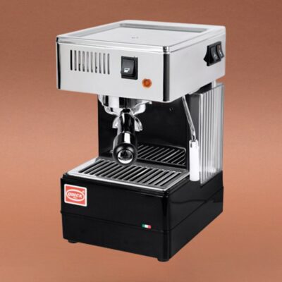 Quickmill Stretta 0820 Siebträger Einkreiser mit Thermoblock Retro Style schwarz