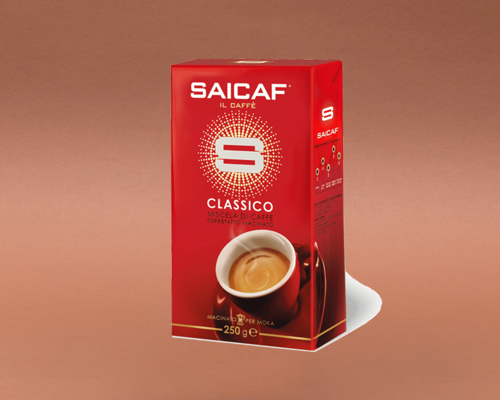 Saicaf Classico Espresso 250g gemahlen für Espressokocher