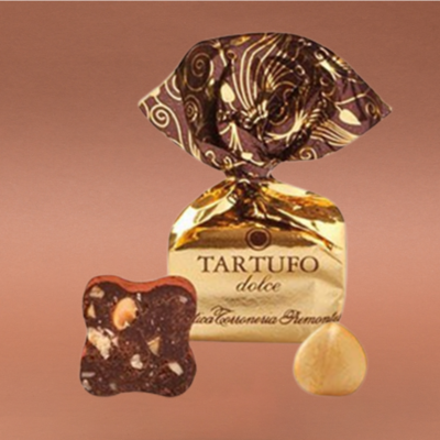 Tartufo Dolce Oro Antica Torroneria Piemontese Schokoladentrüffel 14g